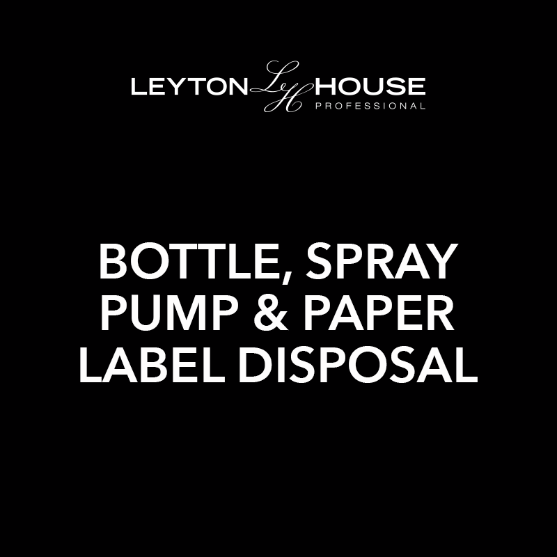 Bottle, Pump & Label | Proper Disposal Guide